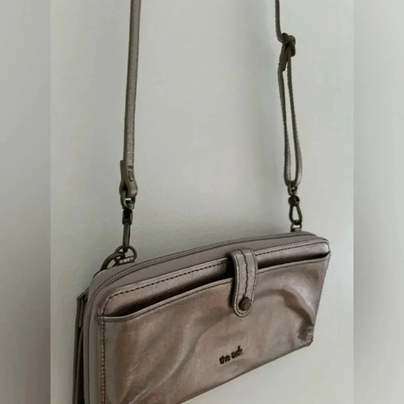 The Sak Silver Crossbody Wallet - Picture 8 of 9